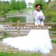 NE294 Lace Ruffles African Mermaid Wedding Dresses Sheer Long Sleeve Tiers Plus Size Fitted 2018 Bridal Gown Train Bride Dress