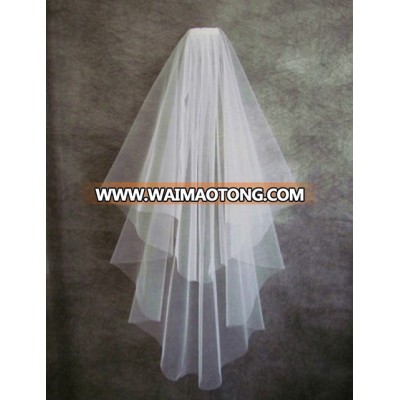 Tulle High Quality Two Layer Wedding Veil Bridal Veils Wedding Accessories